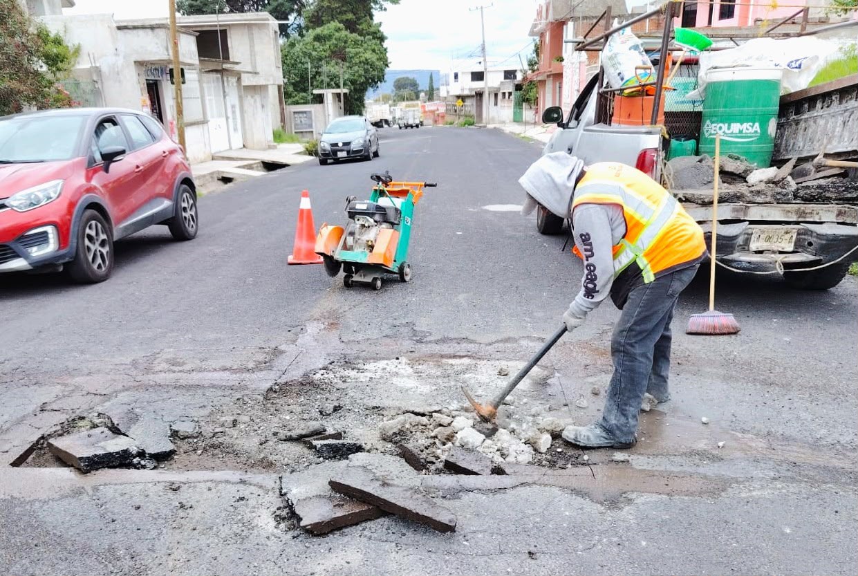 Gobierno de Blanca Angulo fortalece la infraestructura urbana de Chiautempan